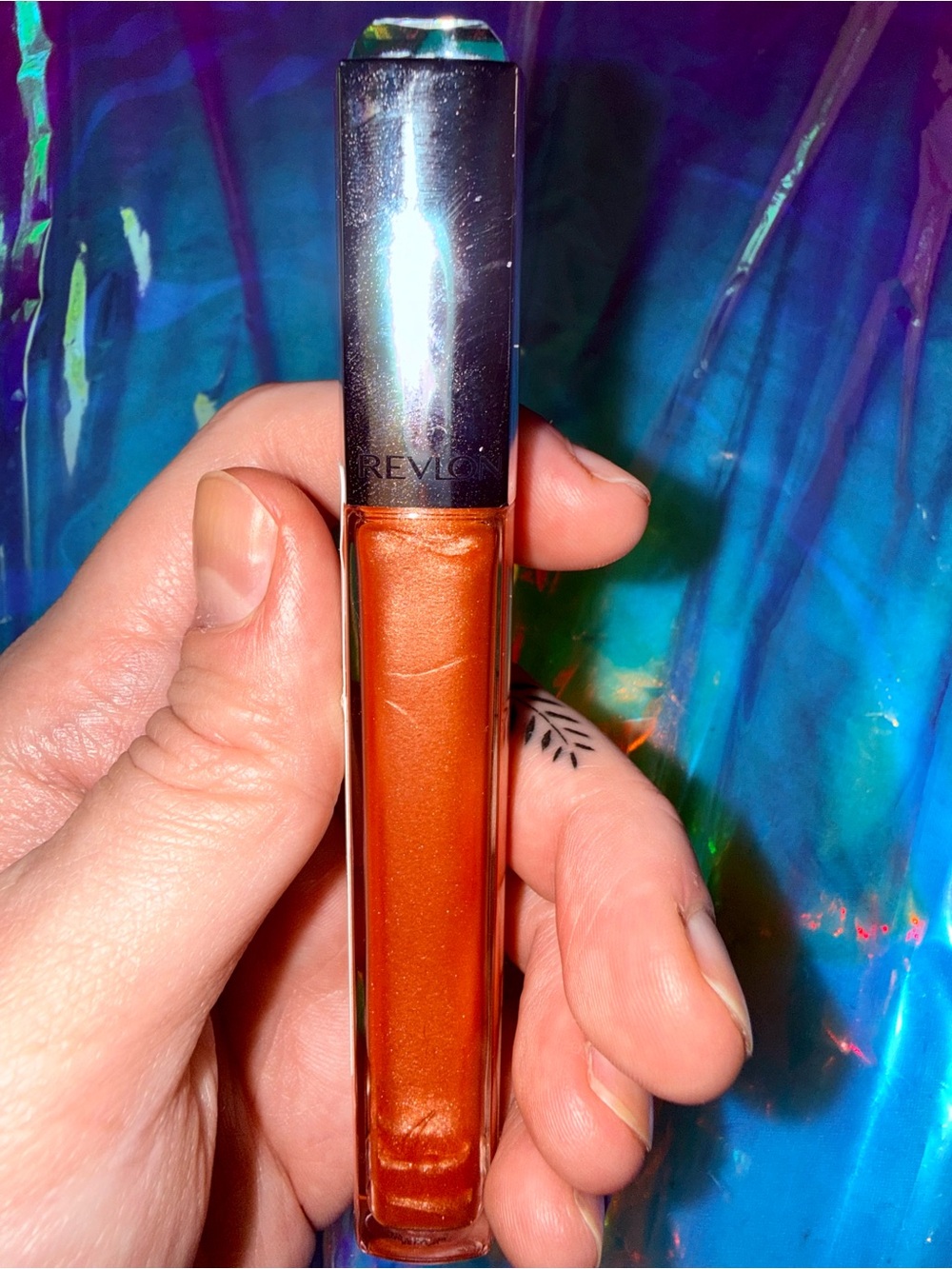 REVLON Ultra HD Amber Copper Lip Lacquer Gloss #555